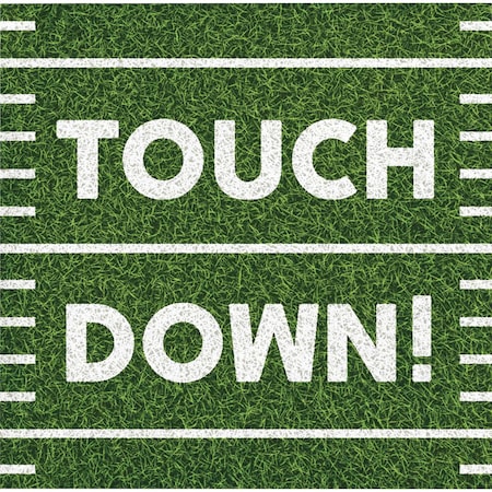 5 Football Fun Touchdown Beverage Napkins PK192, 192PK